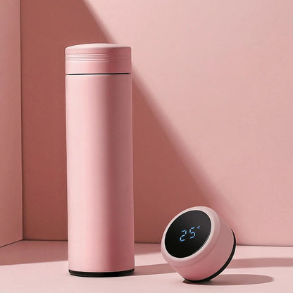 Stainless Steel Thermo Bottle Digital Temperature Display LED, 500Ml